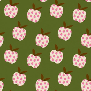 Fabric Ruby Star Society Neon Pink Big Apple Mystic Fable in Canvas by the Quarter Yard RS4152-15L