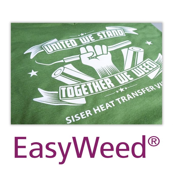 Siser EasyWeed Heat Transfer Vinyl, 12 inch x 6' Roll - White