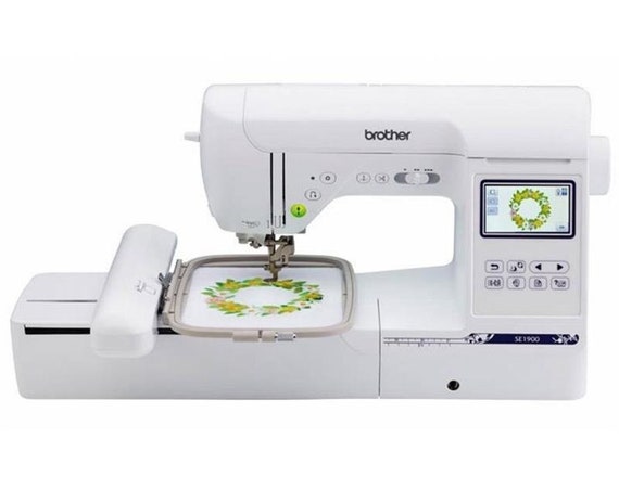 Brother SE2000 Computerized Sewing and Embroidery Machine, 5 x 7 Hoop  Area, LCD Touchscreen + $199 Bonus Bundle 