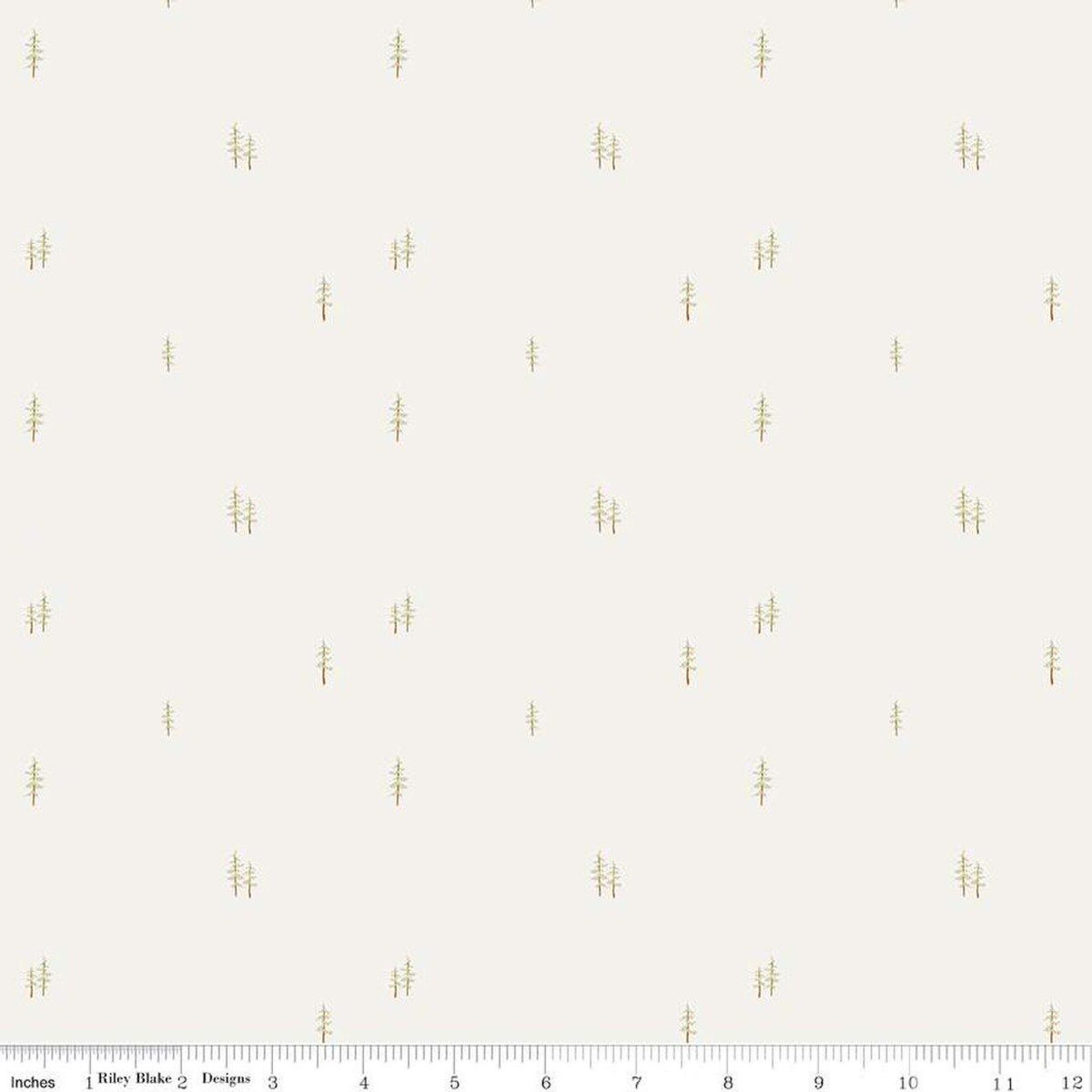 Fabric Riley Blake Tree-mendous Hush Hush 4 by the Quarter Yard C15431 ...