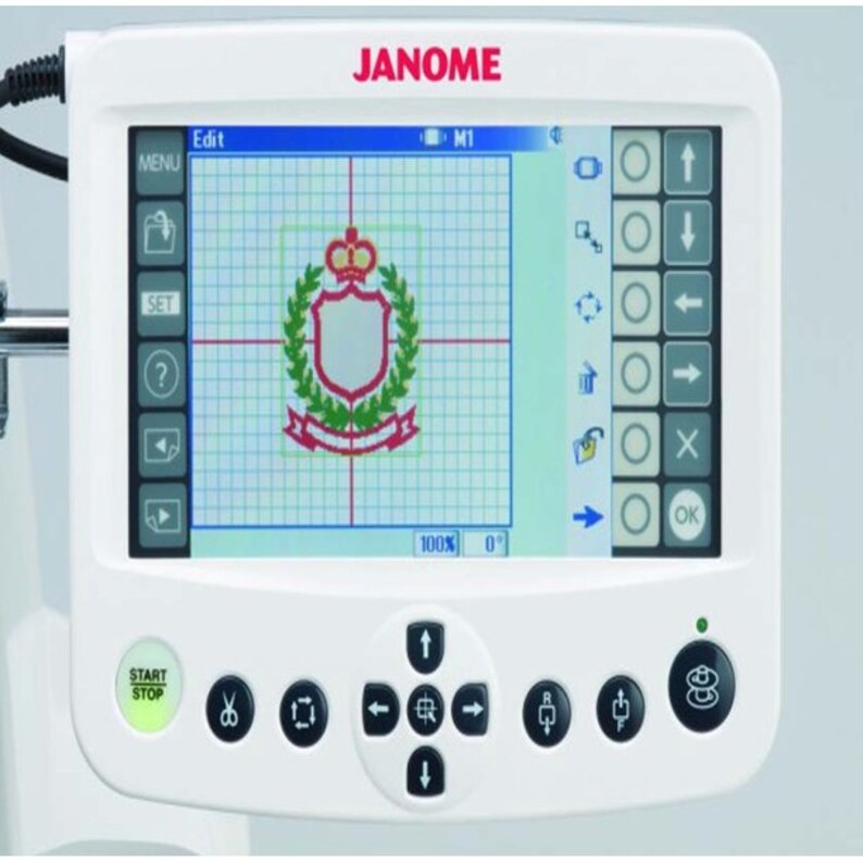 Janome MB7 Seven Needle Embroidery Machine Plus Deluxe Bonus Etsy