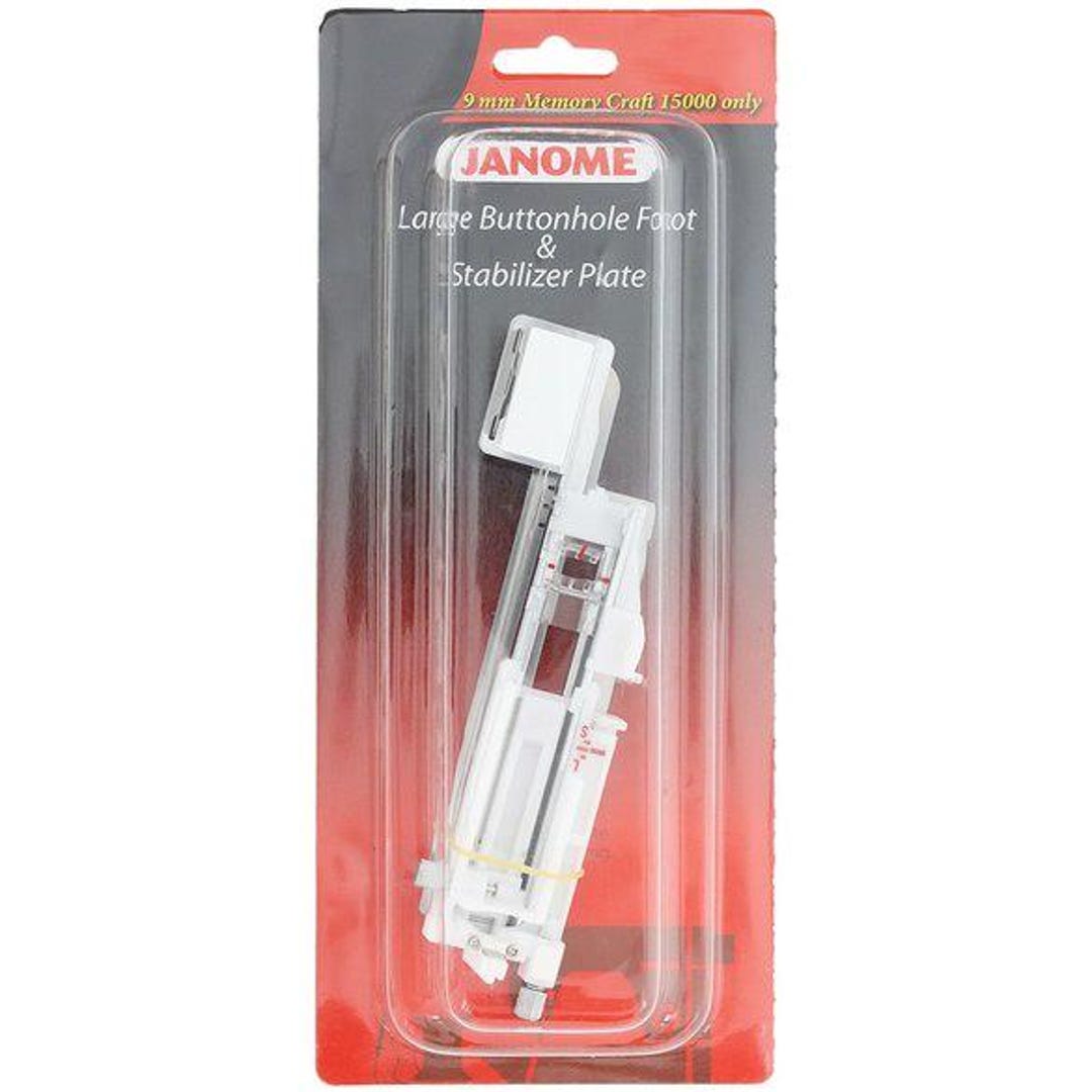 Janome Extra Large Buttonhole Foot for 9mm Machines 202199009 - Etsy