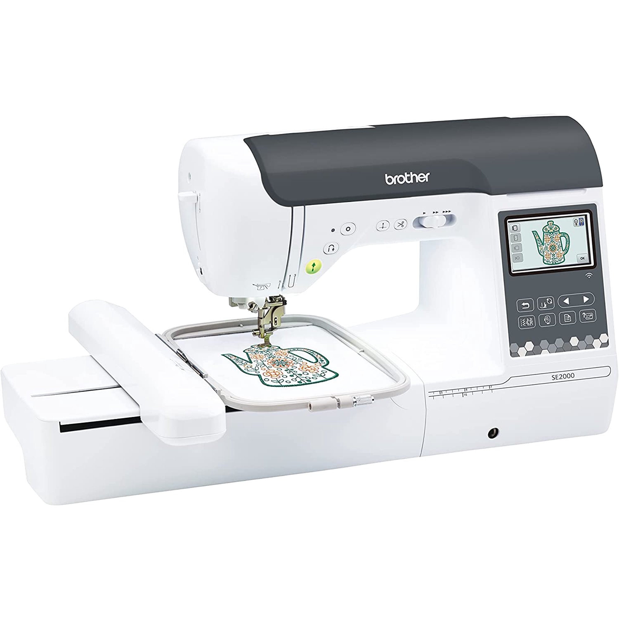 Brother PE800 Embroidery Machine,Embroidery machines, Brother Embroidery  Machine, Brother Embroidery Equipment, Hobby embroidery machines, home  embroidery machines, Embroidery Machine with Large Color Touch LCD  Screen,embroidery machines, Hobby