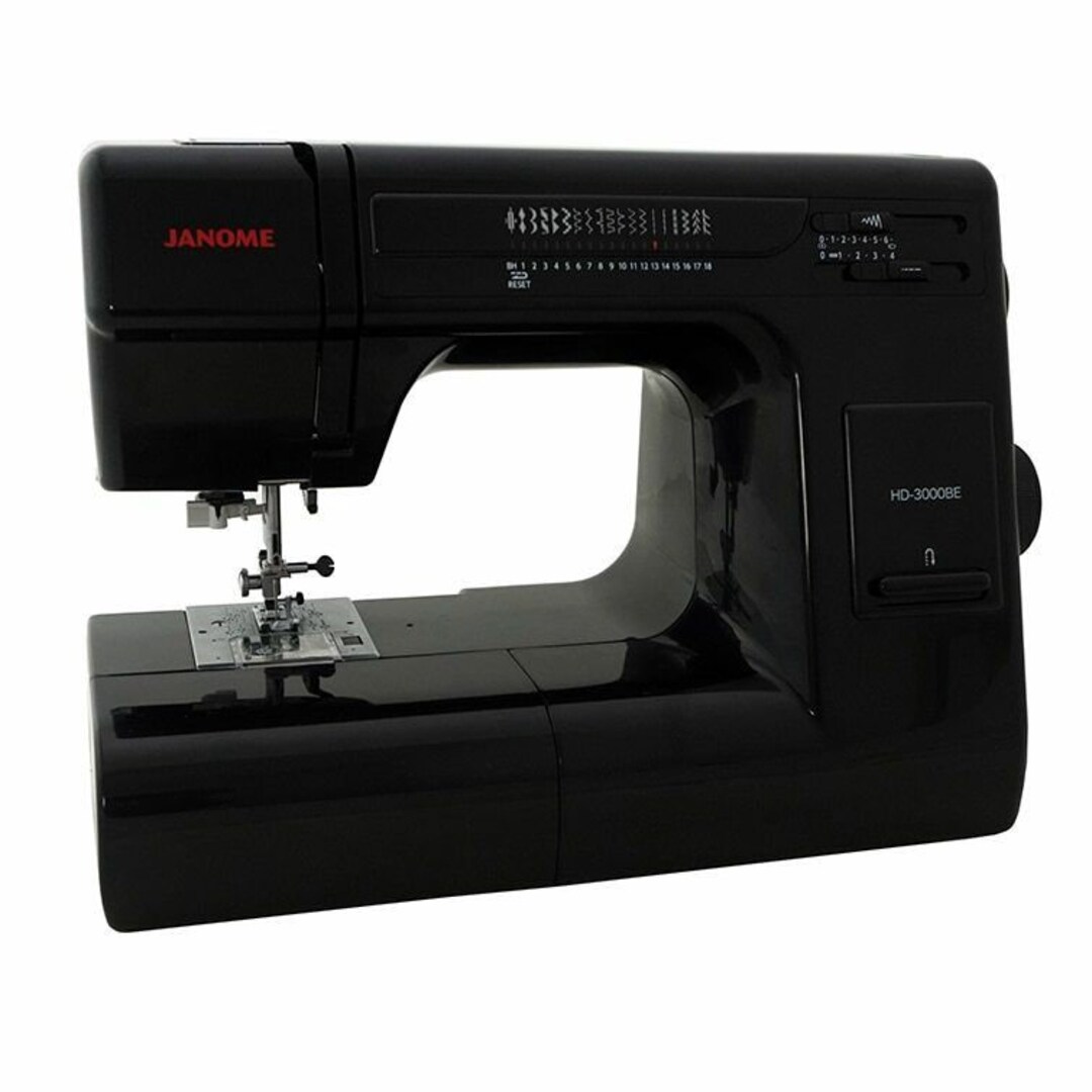 Janome HD3000 Black Edition Heavy Duty Sewing Machine Etsy