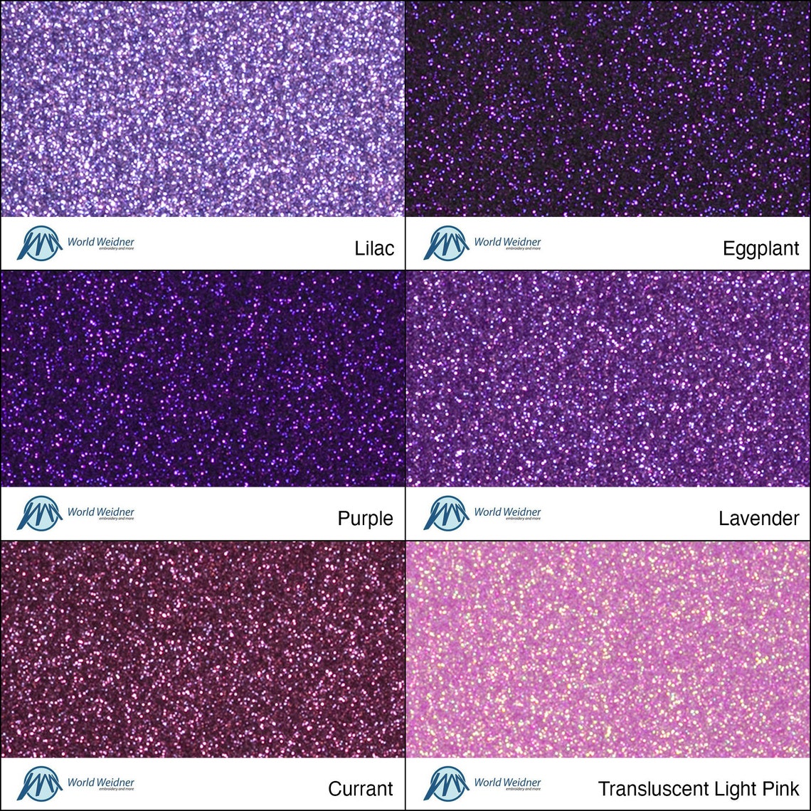 Siser Glitter HTV Iron on Heat Transfer Vinyl 20 Etsy