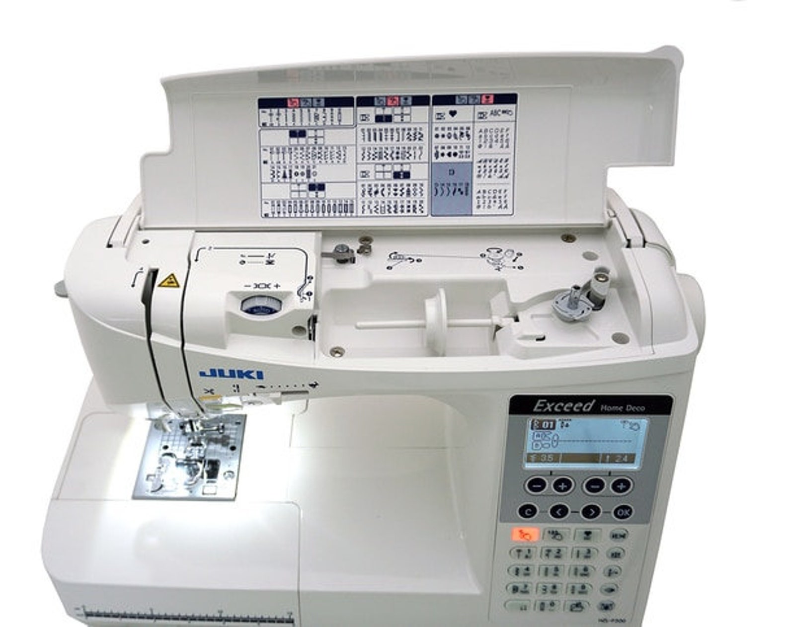 JUKI Exceed HZLF300 Home Deco Computerized Sewing Machine Etsy