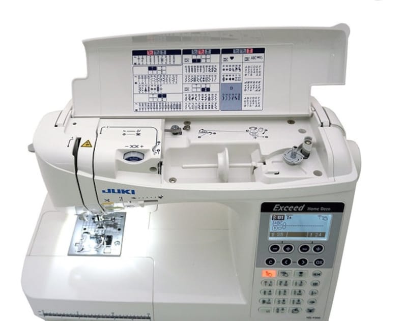 JUKI Exceed HZLF300 Home Deco Computerized Sewing Machine Etsy