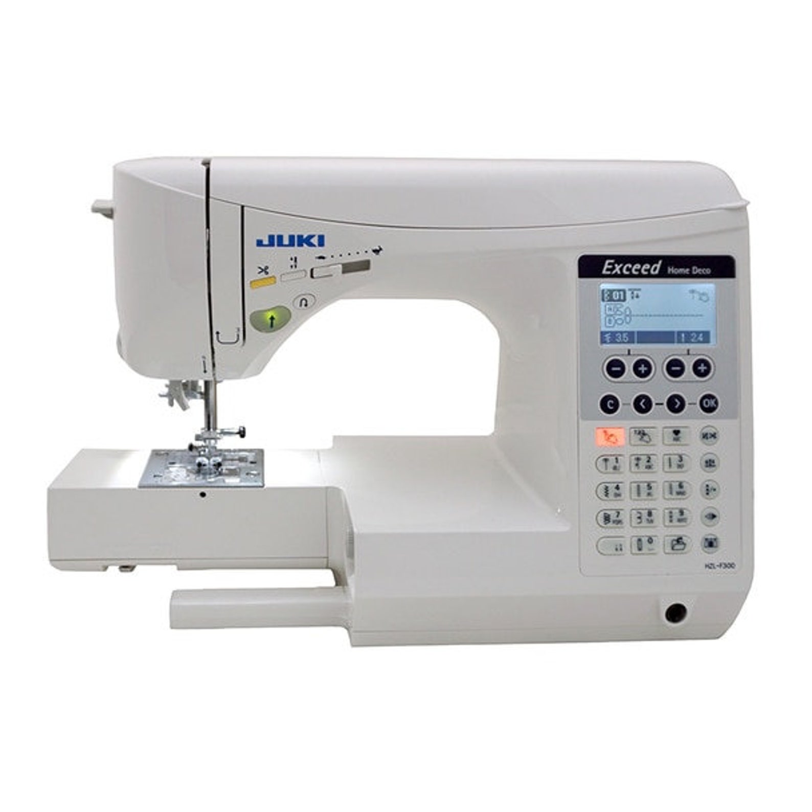 JUKI Exceed HZLF300 Home Deco Computerized Sewing Machine Etsy