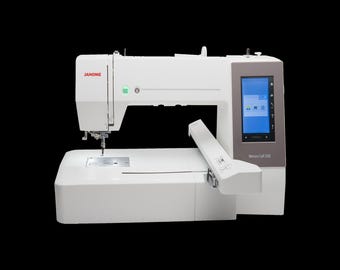Janome Memory Craft 550E Embroidery Machine with Bonus 14x7.9