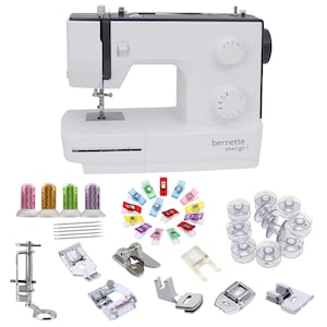 Bernette Sew & Go 1 Sewing Machine with Bonus Bundle