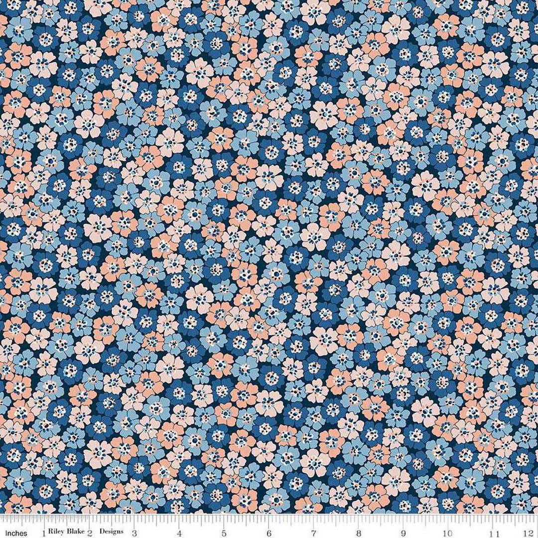Fabric Liberty Spring Flourish A by the Quarter Yard 01667405A - Etsy
