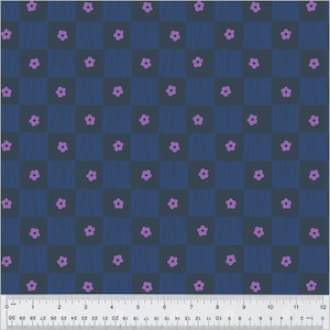 Fabric Windham Indigo Footpath by the Quarter Yard 54414-11