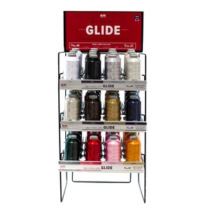 Fil-Tec Glide 40wt Polyester Machine Embroidery Thread 5000m/5500 Yards King Cone Made in the U.S.A. Also Great for Quilting and Sewing