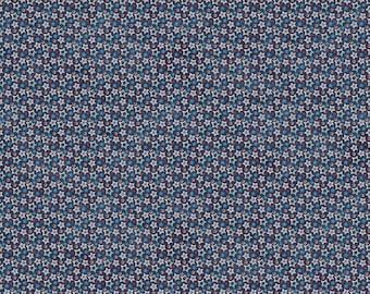 Fabric Northcott Navy Star Toss American Heartland by the Quarter Yard 28735-49