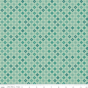 Fabric Riley Blake Lori Holt Sage Flower Patch Farmer's Daughter by the Quarter Yard C17172-SAGE