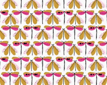 Fabric Cloud9 Fancy Flies Summer Sun by the Quarter Yard 228830
