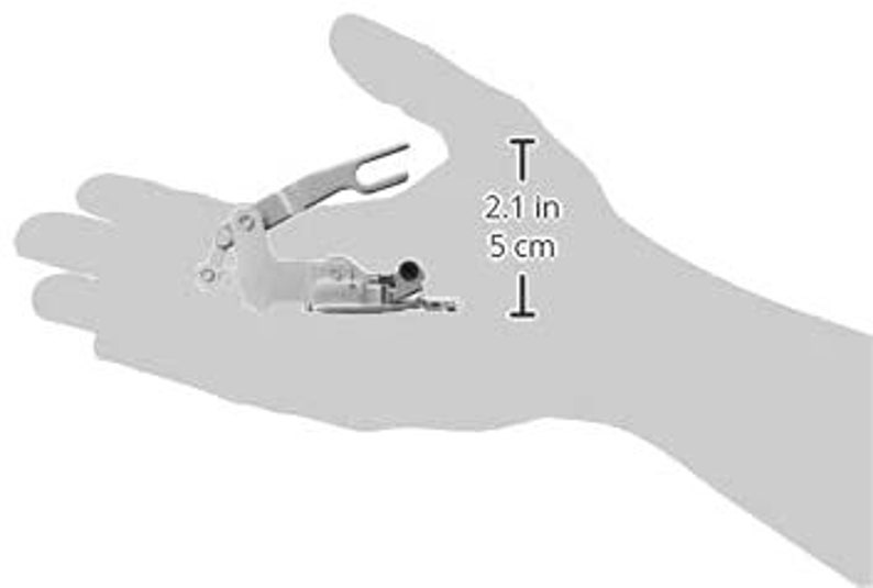 Brother Side Cutter Foot Silver SA177 Etsy