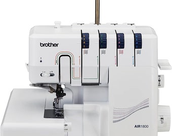 Brother AIR1800 Air Serger with Jet Air Threading, 2/3/4 Thread, LED Lit Work Area