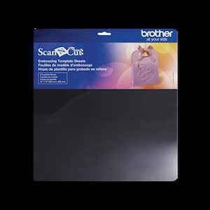 Brother ScanNCut CAEBSTS1 Embossing Template Sheets