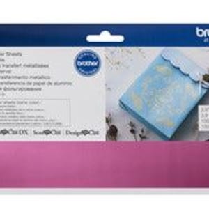 Brother ScanNCut Foil Transfer Sheets Pink CAFTSPNK1