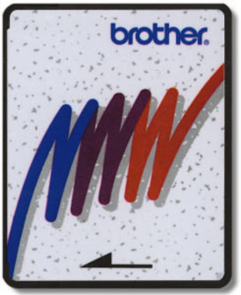 Brother SA309 4MB Rewritable Blank Embroidery Memory Card for Etsy