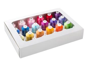 Brother ETPPACE24 Pacesetter 24 Spool Embroidery Thread Set