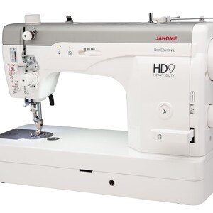 angled image of the Janome HD9 Sewing Machine