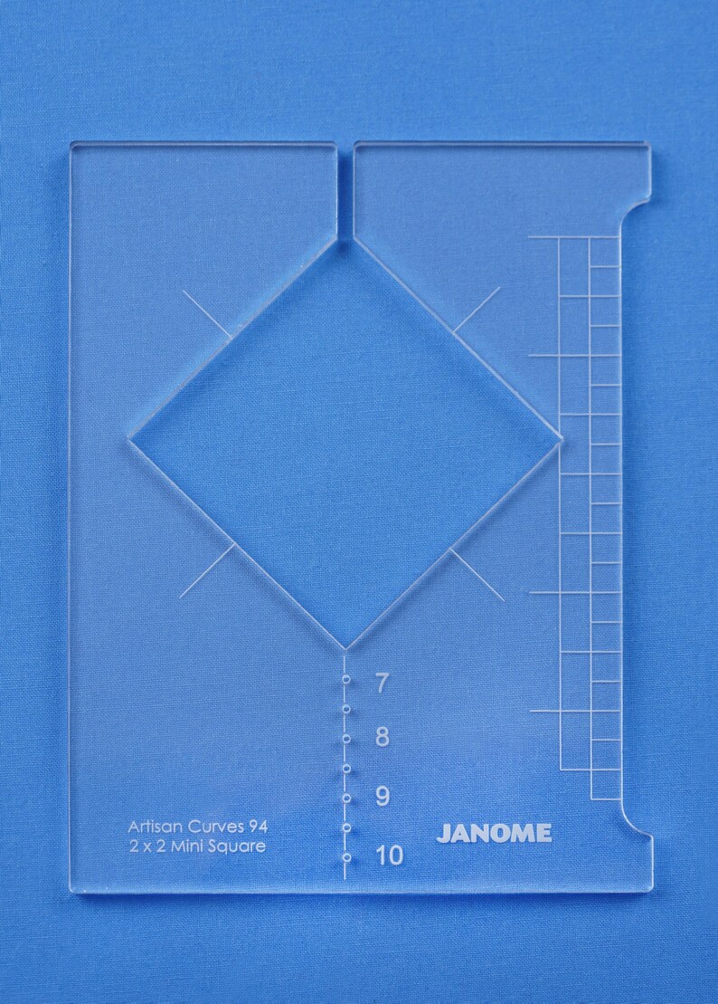 Janome Edge to Edge Ruler Template Set - Etsy