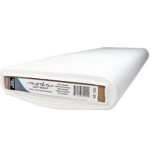 Moda Fabrics Fusible Light Weight Nonwoven 20" Garment Interfacing by the Quarter Yard MI-102