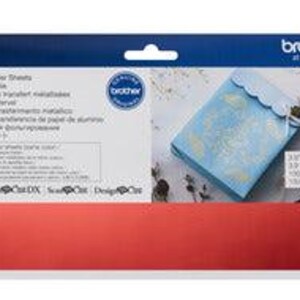 Brother ScanNCut CAFTSRED1 Foil Transfer Sheets Red