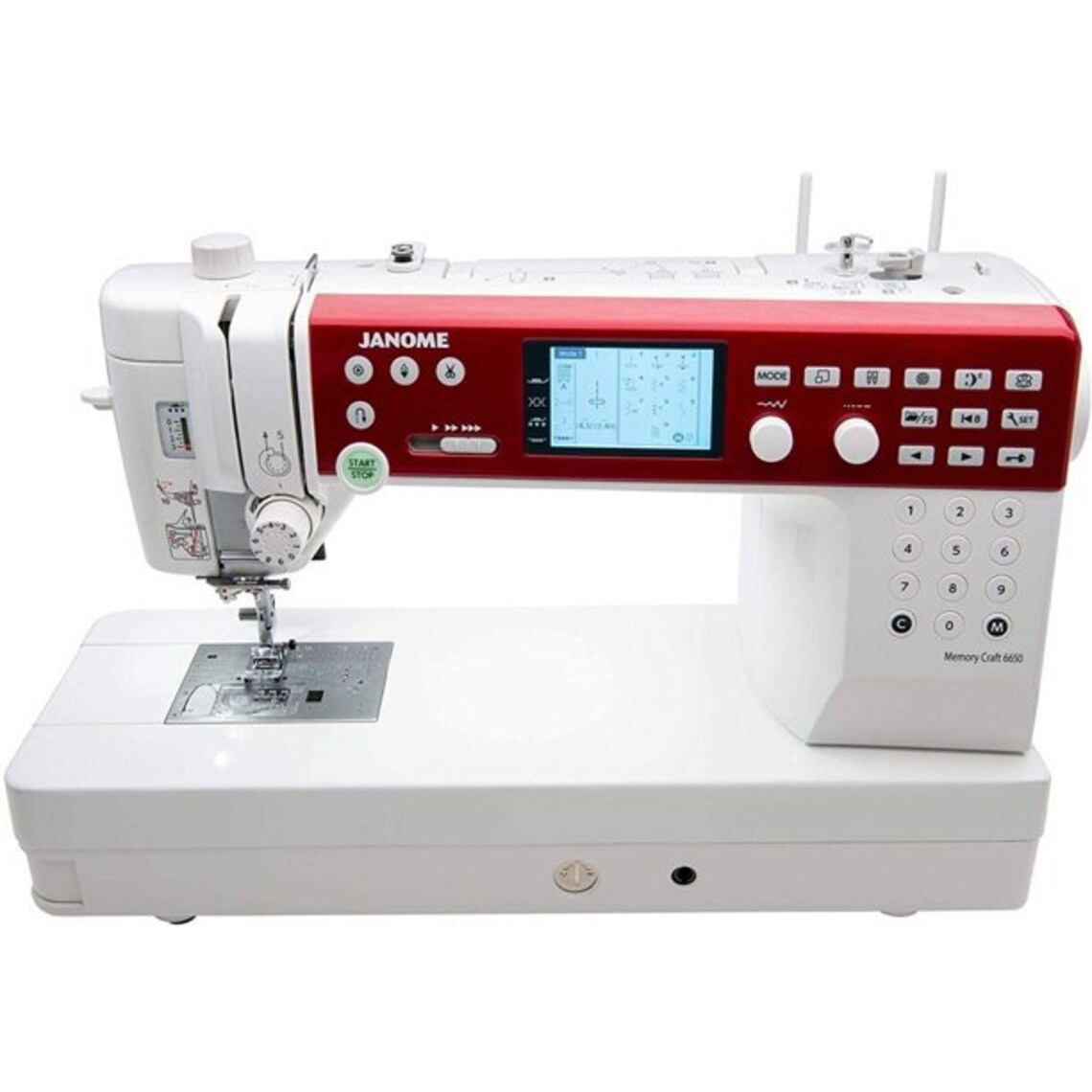 Janome MC6650 Sewing and Quilting Machine Etsy