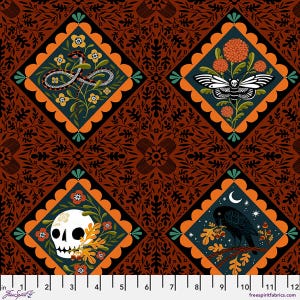 Fabric FreeSpirit Tile More Than Bones by the Quarter Yard PWCD163.XTILE