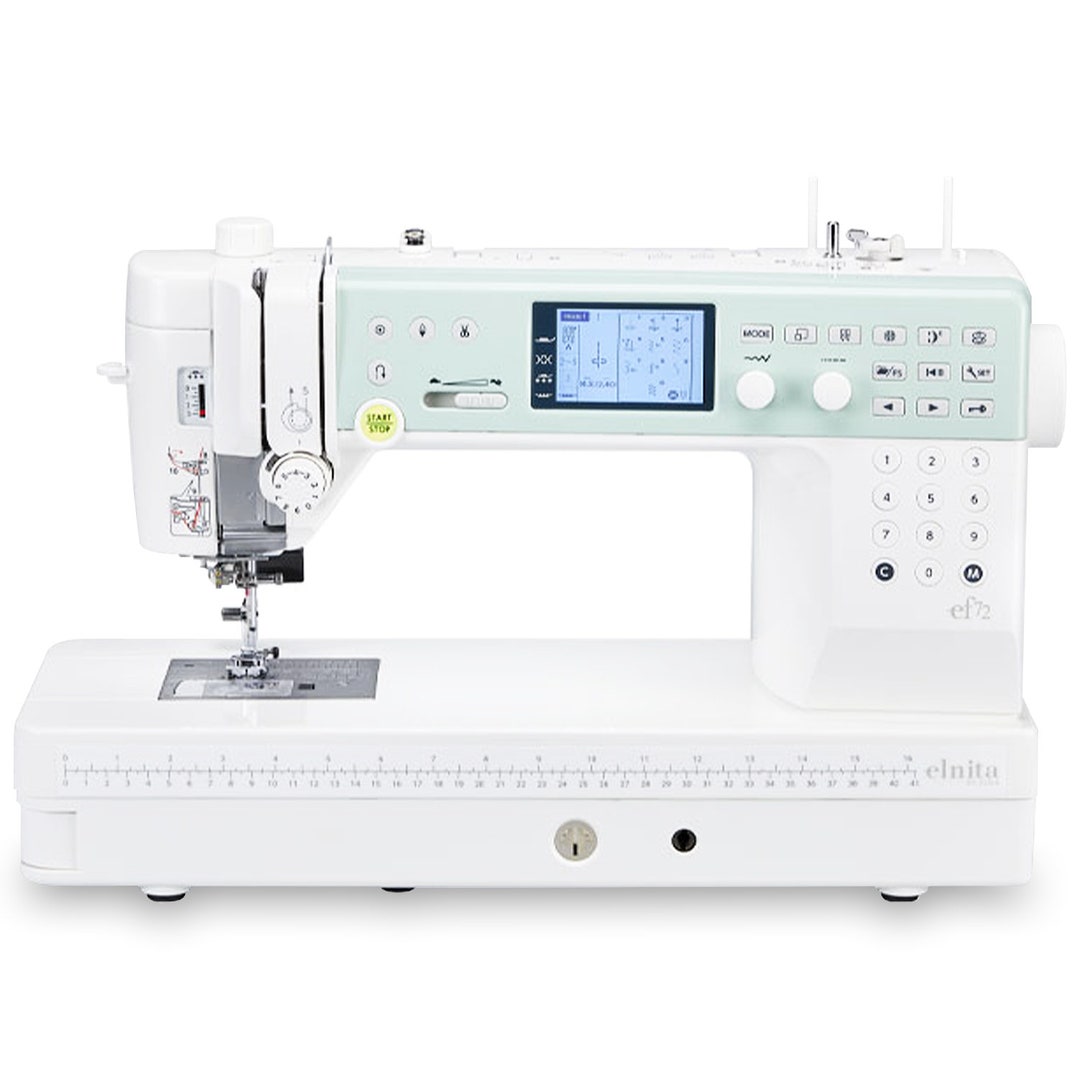 Elna Elnita EF72 Computerized High Speed Sewing and Quilting Machine Etsy