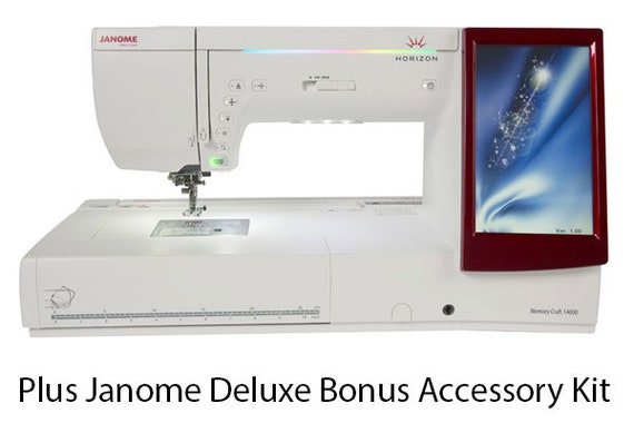 Janome HD1000 Black Edition Sewing Machine with Bonus Accessories