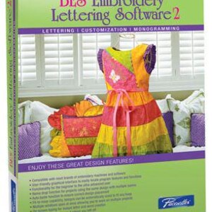 Brother SABESLET2 BES 2 Embroidery Lettering Software