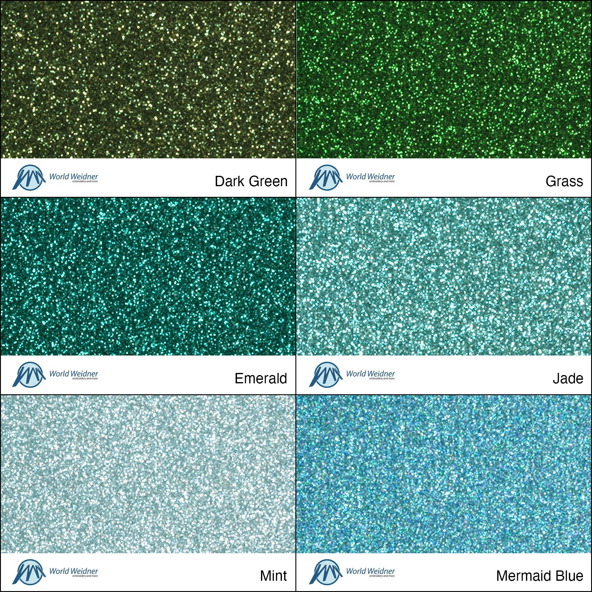 Siser Glitter HTV Iron on Heat Transfer Vinyl 20 Etsy