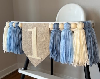 Highchair Banner, First Trip Around the Sun Birthday, Winter Onederland First Birthday, Cake Smash Garland, First Birthday Banner, 1st bday