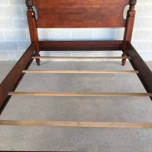 Ethan Allen British Classics Tester Queen Plantation Poster Bed Frame Shipping is NOT Free or 1 Dollar afbeelding 7