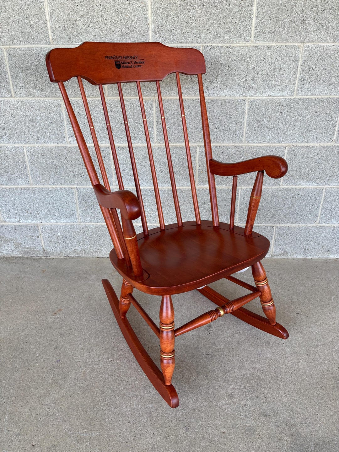 Standard Chair of Gardner Penn State Hershey Maple Rocking Chair ...