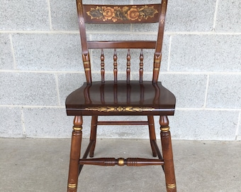 L. Hitchcock Riverton Maple Harvest Inn Chair (Shipping is NOT Free or 1 Dollar)
