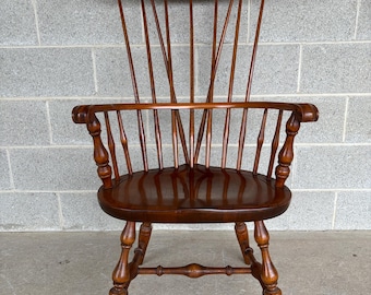 NICHOLS & STONE Solid Hard Rock Maple Colonial Early American Comb