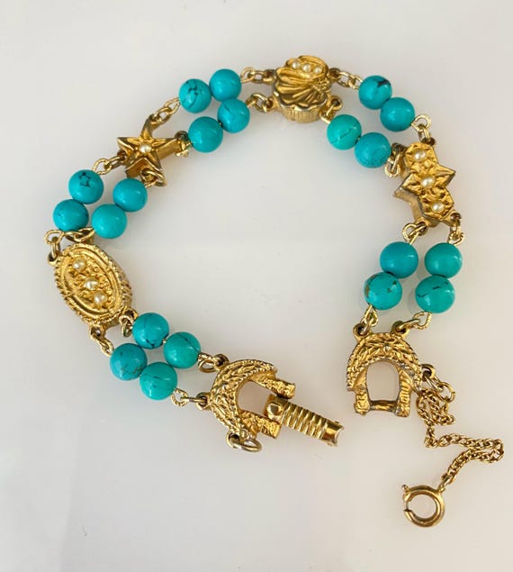 vintage antique bracelet ピアスリング black botanical⁑＊vintage ピアス。 | By Kou