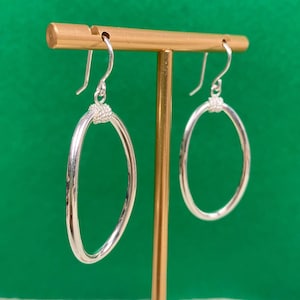 N1058 Vintage MILOR ITALY 925 sterlingzilver gesneden ovale hoepels oorbel/gemerkt Milor Italy 925
