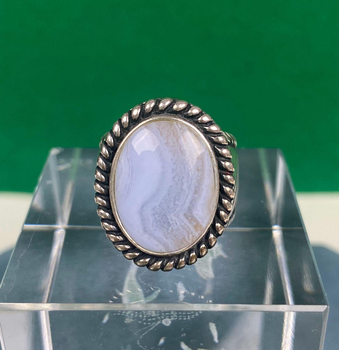 Relios Silver Rings N1124 Vintage Carolyn Pollack Relios Sterling Silver Statement Ring ...