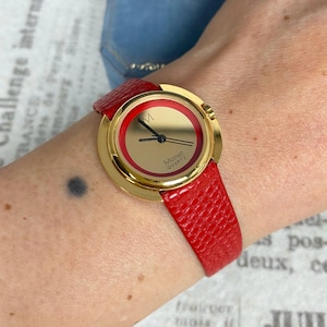 Stunning Vintage MonetLadies Watch Rare Vintage PAUL MONET GOLD 17 JEWELED INCABLOC SELF  main image 3