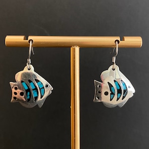 N0057 Vintage/ MEXICO 925 sliver/ turquoise / Earring