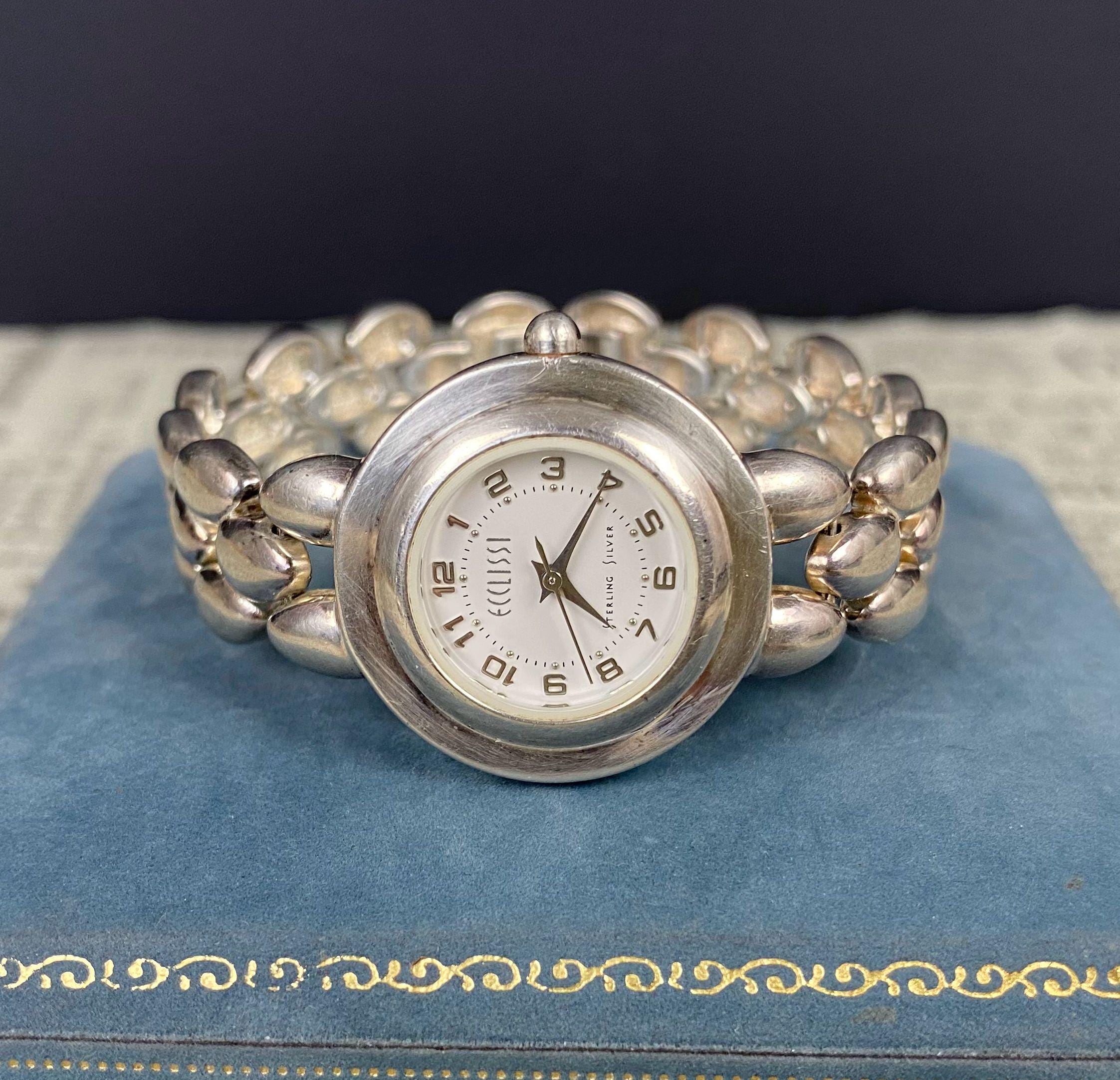 Ecclissi watch Ecclissi Sterling Silver Turquoise Dial Watch | Mercari main image 4