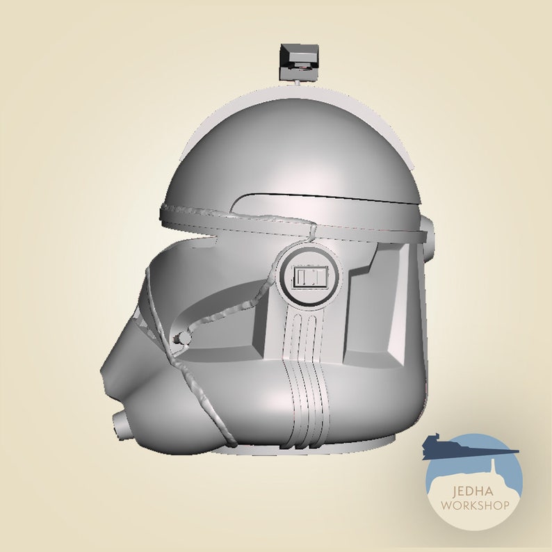 captain rex helmet stl