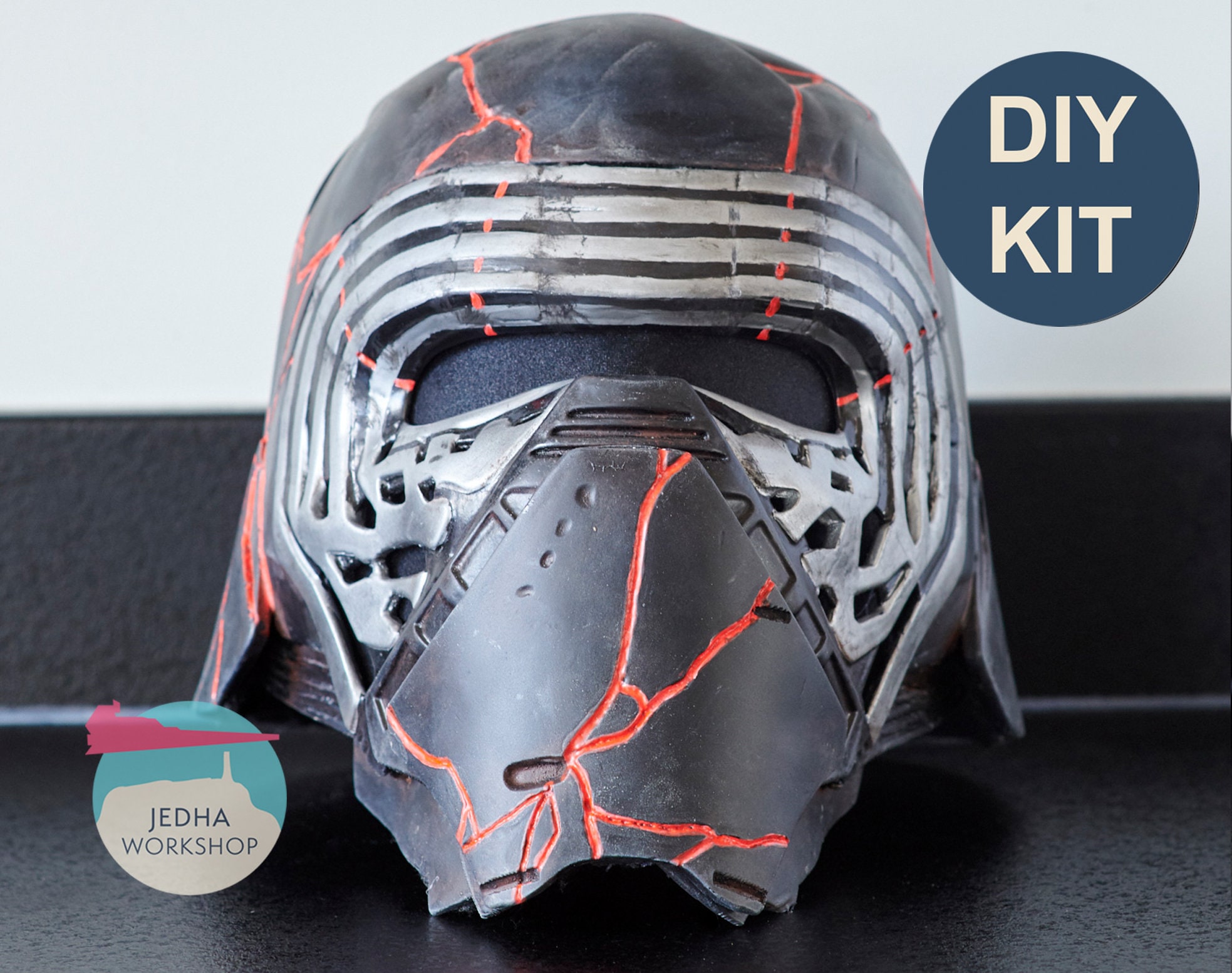 Gehakt Weglaten zwaar Kylo Ren Reforged Versie DIY Helm Kit Star Wars - Etsy België