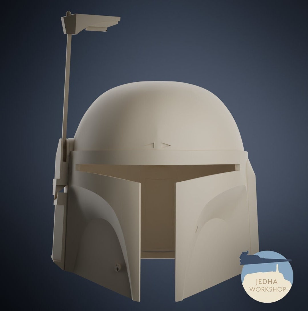 Star Wars Jango Fett Helmet 3D Print .STL Files - Etsy